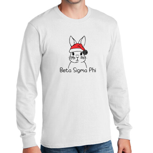 Beta Sigma Phi Design BSP2 on a Port & Company® - Long Sleeve Core Cotton Tee Thumbnail