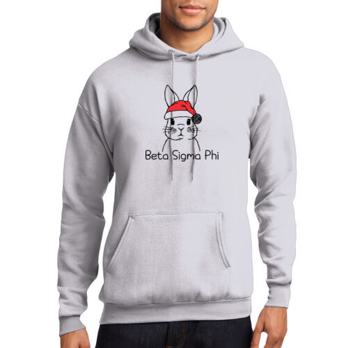 Beta Sigma Phi Design BSP2 on a Port & Company® - Core Fleece Pullover Hooded Sweatshirt Thumbnail