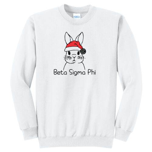 Beta Sigma Phi Design BSP2 on a Port & Company® - Core Fleece Crewneck Sweatshirt Thumbnail