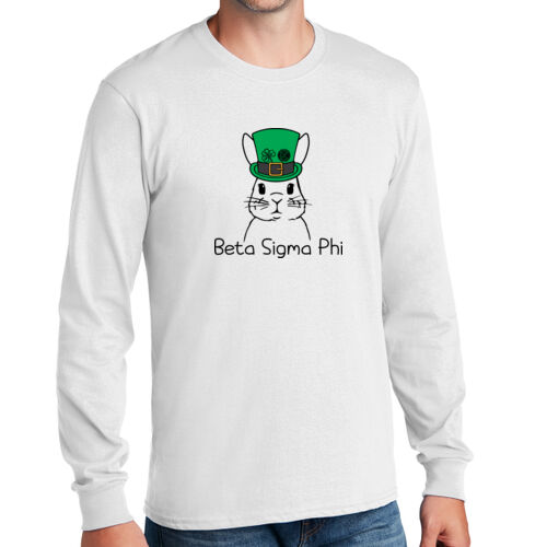 Beta Sigma Phi Design BSP3 on a Port & Company® - Long Sleeve Core Cotton Tee Thumbnail