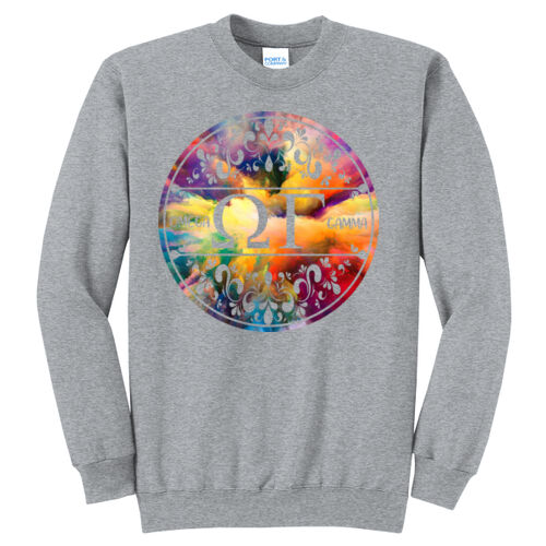 Beta Sigma Phi Design BSP4 on a Port & Company® - Core Fleece Crewneck Sweatshirt Thumbnail